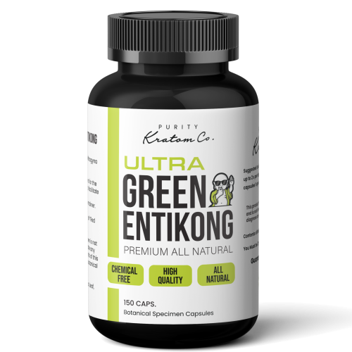 Ultra Green Entikong Kratom Capsule