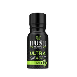 HUSH KRATOM ULTRA SHOT FULL SPECTRUM EXTRACT 10ML