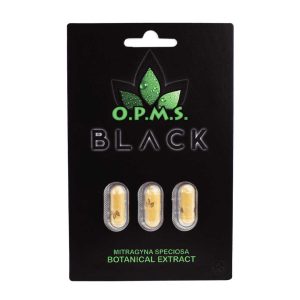 OPMS BLACK 3 PACK – STRONG EXTRACT CAPSULES