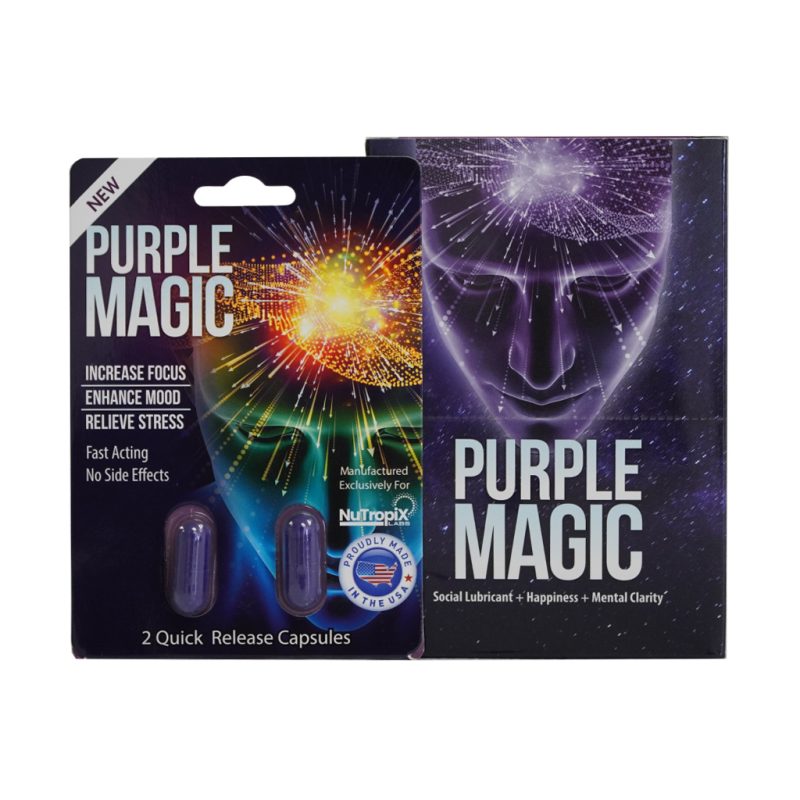 Purple Magic Quick Release Capsules